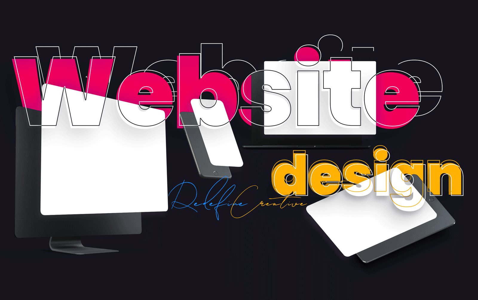 Redefine Creative Website Design BLK 1